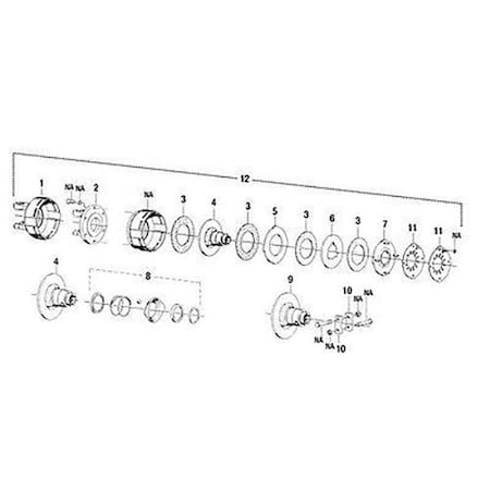 Aftermarket Fits Belleville Spring Fits 1455 1565 1060454M1 660900 A1060454M1 A1060454M1A A-1060454M1-AI